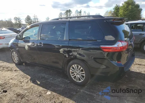 2015 Toyota Sienna Xle from USA, damaged, VIN 5TDYK3DCXFS628060